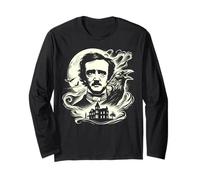 Edgar Allan Poe The Raven Gothic Littérature Manche Longue
