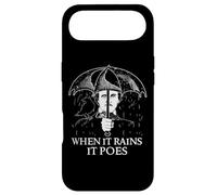 Edgar Allan Poe - When It Rains It Poes - Littérature Anglaise Coque pour iPhone Air