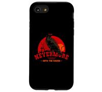 Edgar Allen Poe du poème The Raven Design Nevermore Raven Coque pour iPhone SE (2020) / 7/8