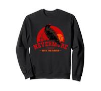 Edgar Allen Poe du poème The Raven Design Nevermore Raven Sweatshirt