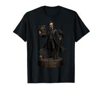 Edgar Allen Poe Gamer Miniature Gamer Goth Nerd T-Shirt