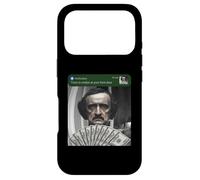 Edgar Allen Poe, il y a du Mouvement à Votre Porte d'entrée, Idiot Coque pour iPhone 17 Pro