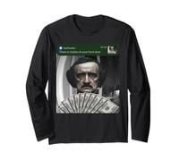Edgar Allen Poe, il y a du Mouvement à Votre Porte d'entrée, Idiot Manche Longue