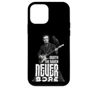 Edgar Allen Poe Quoth The Raven Horror Rétro Vintage Drôle Coque pour iPhone 12 Mini
