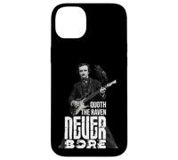 Edgar Allen Poe Quoth The Raven Horror Rétro Vintage Drôle Coque pour iPhone 14 Plus
