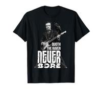 Edgar Allen Poe Quoth The Raven Horror Rétro Vintage Drôle T-Shirt