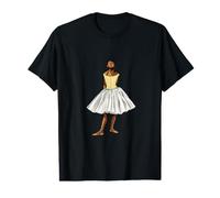 Edgar Degas Little Dancer Ballerine Pop Art Design T-Shirt Graphique avec Valeur