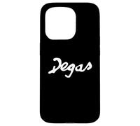 Edgar Degas Signature Impressionism Painter Art Professeur Coque pour iPhone 15 Pro