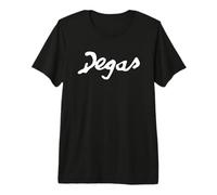 Edgar Degas Signature Impressionism Painter Art Professeur T-Shirt Haut de Gamme