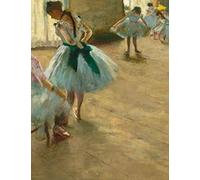Edgar Degas Sketchbook #6: The Dance Lesson Edgar Degas Sketchbooks For Artists Adults and Kids to Draw in 8.5x11" 100 blank pages - Cool Artist Gifts