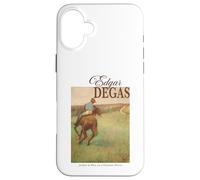 Edgar Degas Tableau Classique Jockey sur Cheval châtaignier Coque pour iPhone 16 Plus