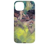 Edgar Degas Yellow Dancers for Artists and Ballerines Coque pour iPhone 15 Plus