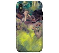 Edgar Degas Yellow Dancers for Artists and Ballerines Coque pour iPhone X/XS