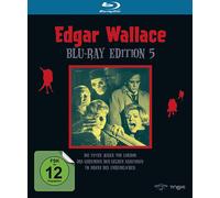 EDGAR WALLACE BLURAY EDITION 5-Christopher Lee,I.van Bergen 3 BLURAY NEUF