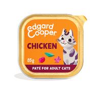 Edgard & Cooper Adult Barquette pour Chat Paté Poulet 85g