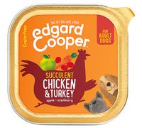 Edgard & Cooper Barquette Pâté Pour Chiens Adultes Poulet & Dinde 100g