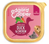 Edgard & Cooper Barquette Pâté Pour Chiots Canard & Poulet 100g