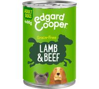 Edgard & Cooper Boîte Pâté Pour Chiens Adultes Agneau & Bœuf 400g