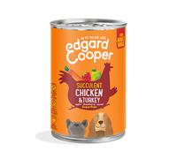Edgard & Cooper Boîte Pâté Pour Chiens Adultes Poulet & Dinde 400g
