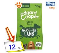 Edgard Cooper Chien Adulte Avec Agneau Nourriture Sèche Pour Chiens 2,5/7/12 Kg