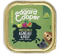 EDGARD&COOPER Chien Adulte edgard & cooper Naturelle sans céréales Agneau & Boeuf - La barquete de 100g