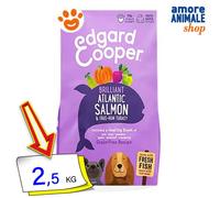 Edgard Cooper Chien Puppy Avec Saumon Et Dinde Nourriture Sec Chiens 2,5/7/12 KG