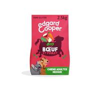 Edgard & Cooper Croquettes Chien Sans Céréales Pour Chiens Adultes Medium (2.5kg), Boeuf et Poulet Frais, Ingrédients Agricoles BiologiquesRecette Naturelle, Sans Gluten, Jamais De Farine Animale