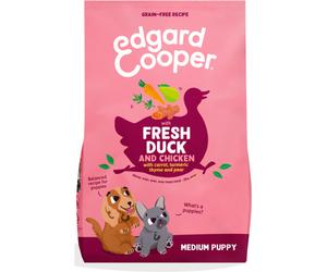 Edgard & Cooper Croquettes Chiots Medium Canard & Poulet Frais 7kg
