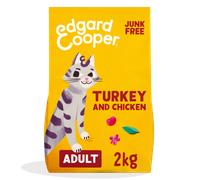 Edgard & Cooper Nourriture pour Chats Adultes (Pavo & Poulet, 2 kg), Aliment Chats stérilisés et Actifs, sans céréales, ingrédients naturels, Viande fraîche, hypoallergénique, sans sucres ajoutés