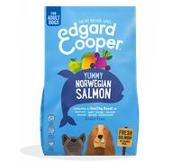 Edgard & Cooper Croquettes pour chiens adultes 12 kg Saumon frais de Norvège - Sans céréales et avec de la viande fraîche