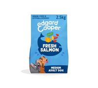 Edgard & Cooper Croquettes pour chiens adultes 2,5 kg Saumon norvégien frais - Sans céréales et avec de la viande fraîche