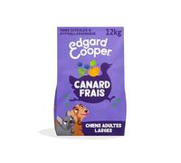 Edgard & Cooper Croquettes sans céréales pour Chiens Adultes Large (12 kg), Canard Frais, Fibres équilibrées pour Une Digestion Saine, Recette hypoallergénique, sans Farine Animale