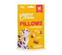Edgard & Cooper Friandises pour Chat, fourrées à la Dinde (1x60g), Riches en Viande Fraîche, sans Céréales, Moins de 2 kcal, Ingrédients Naturels, sans Sucre Ajouté