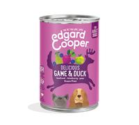 Edgard & Cooper Gibier & Canard Boîtes pour Chien 400g