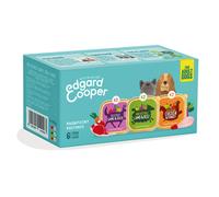 Edgard & Cooper Multipack pour Chien Adulte a l'Agneau/Gibier/Poulet 6x100g