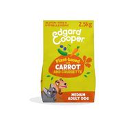 Edgard Cooper Nourriture à Base de Plantes pour Chiens Adultes - Carotte et courgette, 7 kg - Fabriquée avec délicieusement Ella, protéines végétaliennes, ingrédients naturels et sans OGM, Meilleure