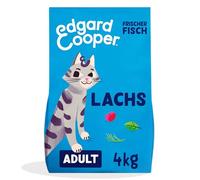 Edgard & Cooper Nourriture pour Chat, croquettes pour Chat, Saumon, 4 kg, sans céréales, Pleine de Poisson Frais et d'ingrédients naturels, Convient aux Chats stérilisés et Actifs