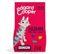 Edgard Cooper Nourriture sèche pour Chat Senior, Dinde et Poulet, 2 kg, Nourriture sèche sans Sucre, sans céréales, stérilisée et Active, hypoallergénique, Viande fraîche