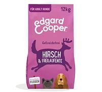 Edgard Cooper Nourriture sèche pour Chien, cerf, Canard, 12 kg, sans céréales, sans Sucre, ingrédients naturels et Viande fraîche, Pleine d'acides aminés Essentiels