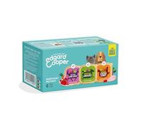 Edgard & Cooper Pâtée Pour Chien, Nourriture Humide Sans Céréales, (Multipack 6x100g Poulet, Agneau & Gibier), Viande Fraîche et protéinée, Hypoallergénique, Sans Sucres Ajoutés, Pate en boîte