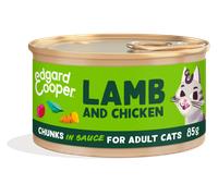 Edgard & Cooper pour Chat Adult Morceaux Agneau/poulet 85g