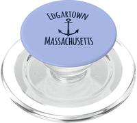 Edgartown Martha's Vineyard Ancre de Bateau Nautique PopSockets PopGrip pour MagSafe