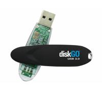 Edge 8GB DiskGO Superspeed USB 3.0 Lecteur USB Flash 8 Go USB Type-A 3.0 (3.1 Gen 1) Noir - Lecteurs USB Flash (8 Go, USB Type-A, 3.0 (3.1 Gen 1), 47 Mo/s, Pivotant, Noir)