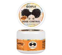 Edge Control Cire Pour Femmes Noires Tenue Forte, Non Grasse, Gel Plus Lisse, Cheveux Afro Pour Cheveux Noirs, Brillance, Gel Cheveux Afro Pour Femmes Cire Cheveux Afro (Parfum Agrumes)