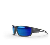 Edge Lunettes de soleil unisexe Kazbek 4001973-ssi polarisées Aqua téléobjectif à miroir Noir