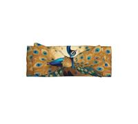 Edge Golden Peacock Bandeau à nœud pour bébé de 0 à 6 mois ou pour un usage quotidien