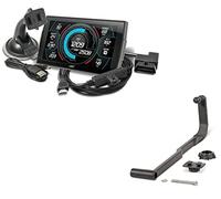 Edge Insight CTS3 Jauge d'écran tactile 84130-3 et support de pilier A 38600 compatible avec Ram 1500/2500/3500 Diesel 6.7 5.9 5.7 HEMI Magnum Cummins 2006-2009