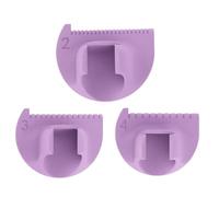 Edge Lock | 2/3/4 mm Edge Sewing Templates Quilting Tool | Règle de matelassage des doigts avec guide du pouce Outil de mesure Aiguille à tricoter pour tissus à la machine poignets