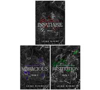 Edge of Darkness Trilogy Deluxe Edition 3 Books Collection Set By Leigh Rivers (Insatiable, Voracious & Restitution)