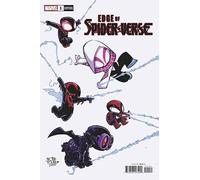 Edge of Spider-Verse #1 Skottie Young Variant Cover With Rated Comics Acrylic Backer